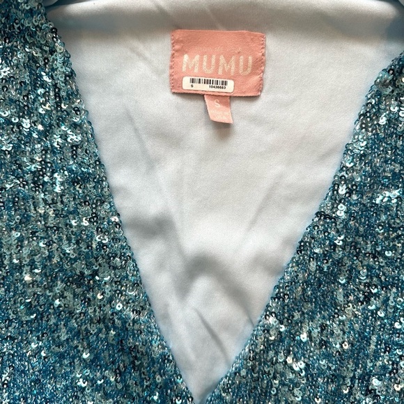 Show me your Mumu party hop frosted sequin dress - Picture 7 of 7